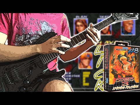 Lick #8 Streets of Rage 3 - Spinning Machine