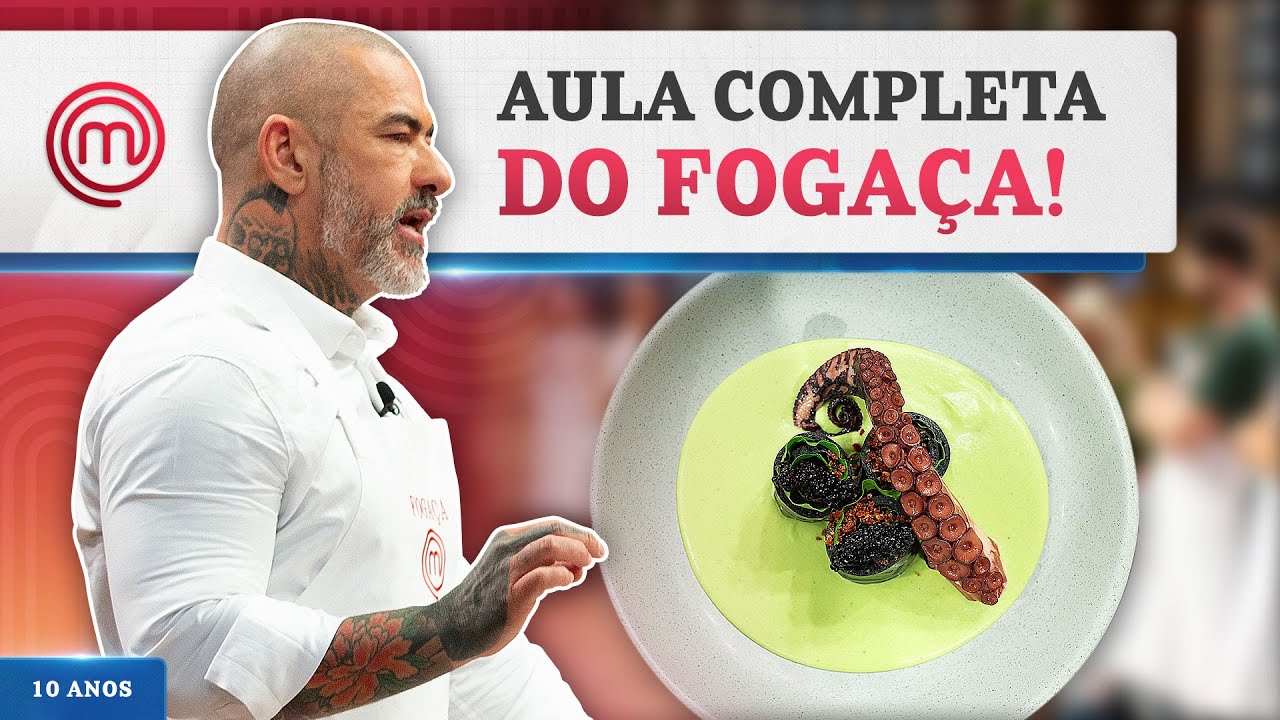 Aula COMPLETA do chef Henrique Fogaça | TEMP 11 l MASTERCHEF BRASIL