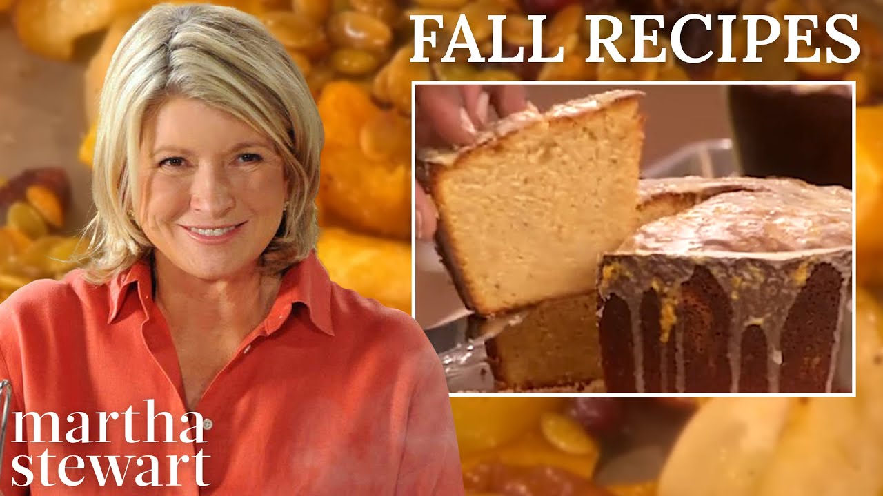 Martha Stewart's Top Fall Recipes 🍁 Cozy Meals & Delicious Seasonal Desserts