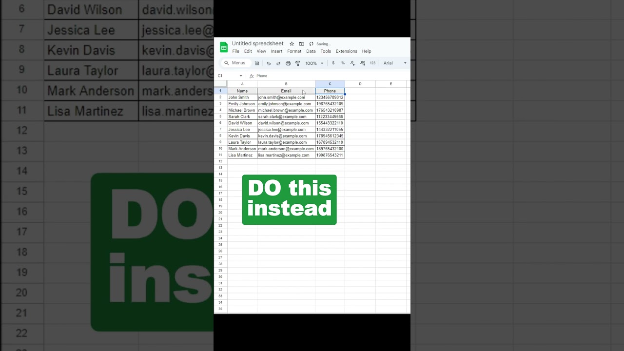 Quick Tip: Add a New Column in Google Sheets 🚀