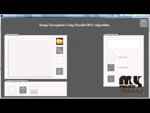 Final Year Projects 2015 |  Image Encryption using parallel RSA algorithm