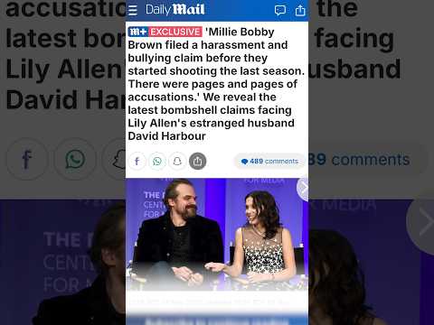 David Harbour makes a statement about his âmistakesâ