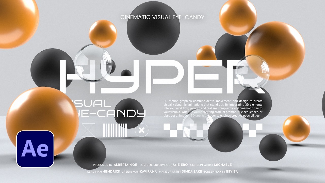 Create Stunning Hyper-Cinematic Eye-Candy in After Effects 🎥