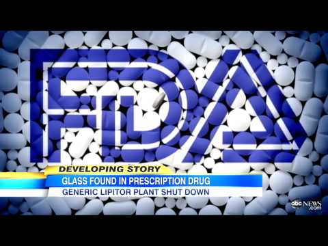 Generic Lipitor Alternative Contain Glass Particles, Ranbaxy Plant Closed After FDA Investigation