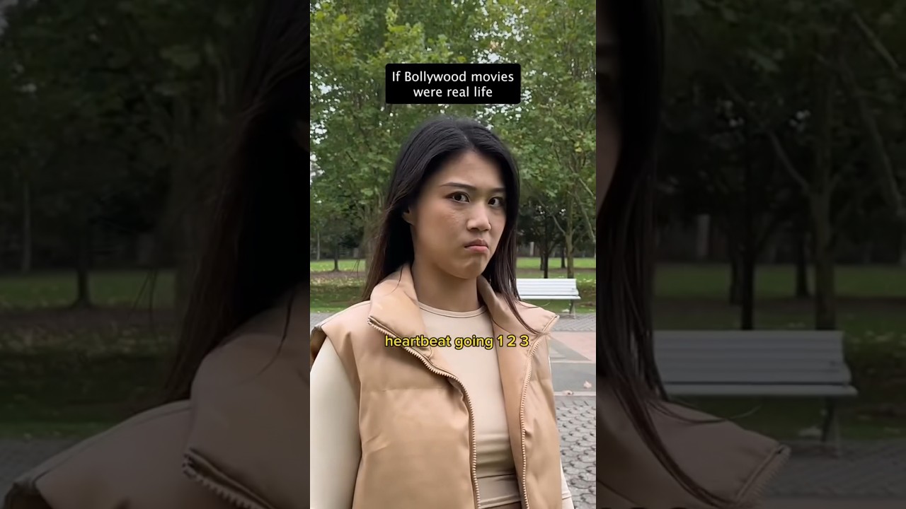 When Bollywood Comes to Life! π Watch This Hilarious Couple Moment π¬