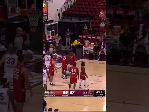 Clutch Moment | Atlanta Hawks vs Cleveland Cavaliers | NBA Shorts | Summer League
