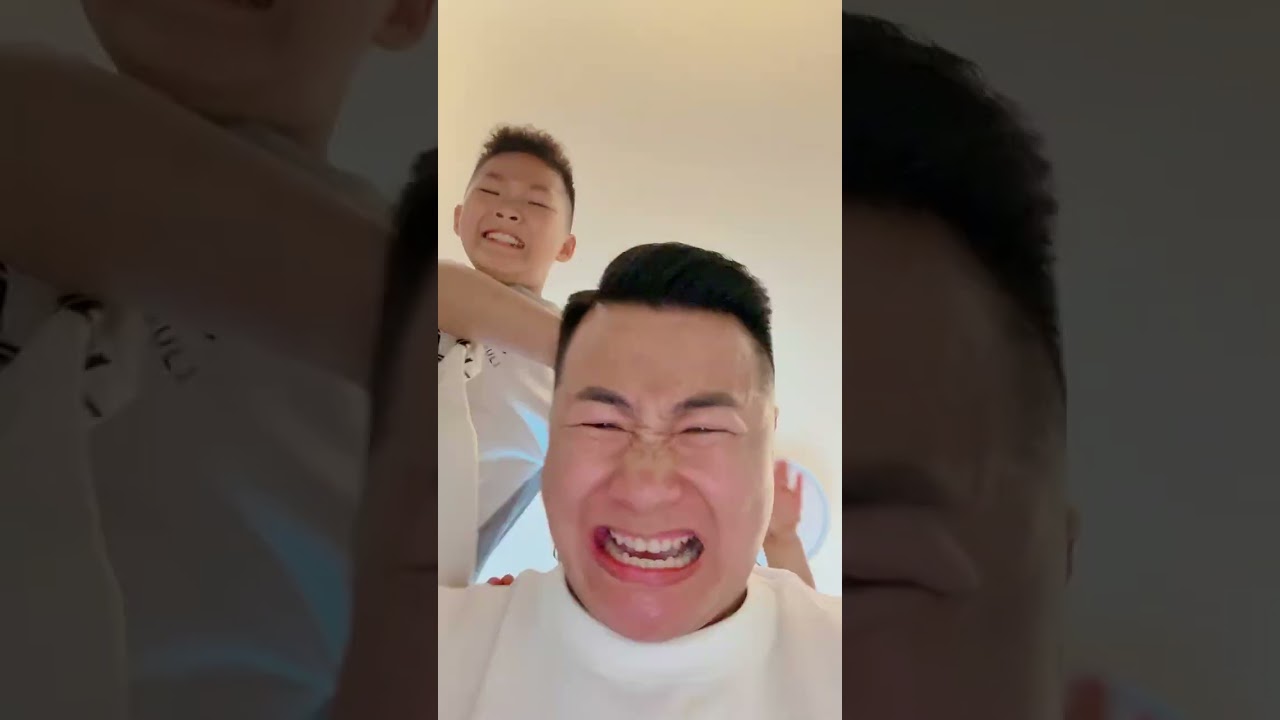 Funny Reactions: Dad & Kid Show Same Expressions ๐