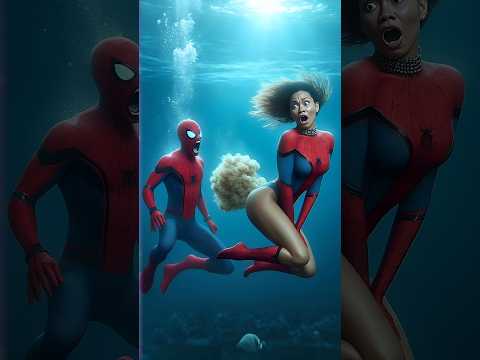 👑 Evolution of Spider-man: Farting in the water-2 ✅️ #avengers #spiderman #shorts #spidermajesty