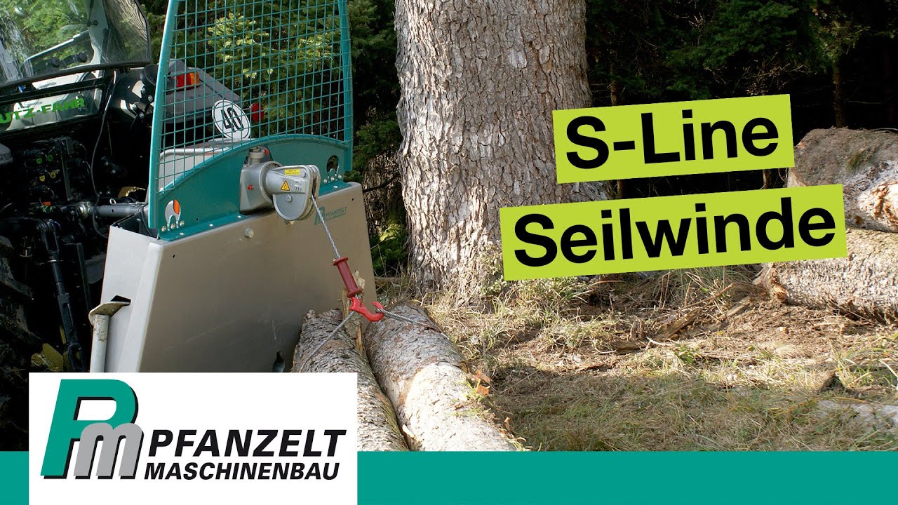 Pfanzelt S-line Seilwinden: Leistungsstarke, günstige Getriebeseilwinden für 5-7.2 t Zugkraft 🚜