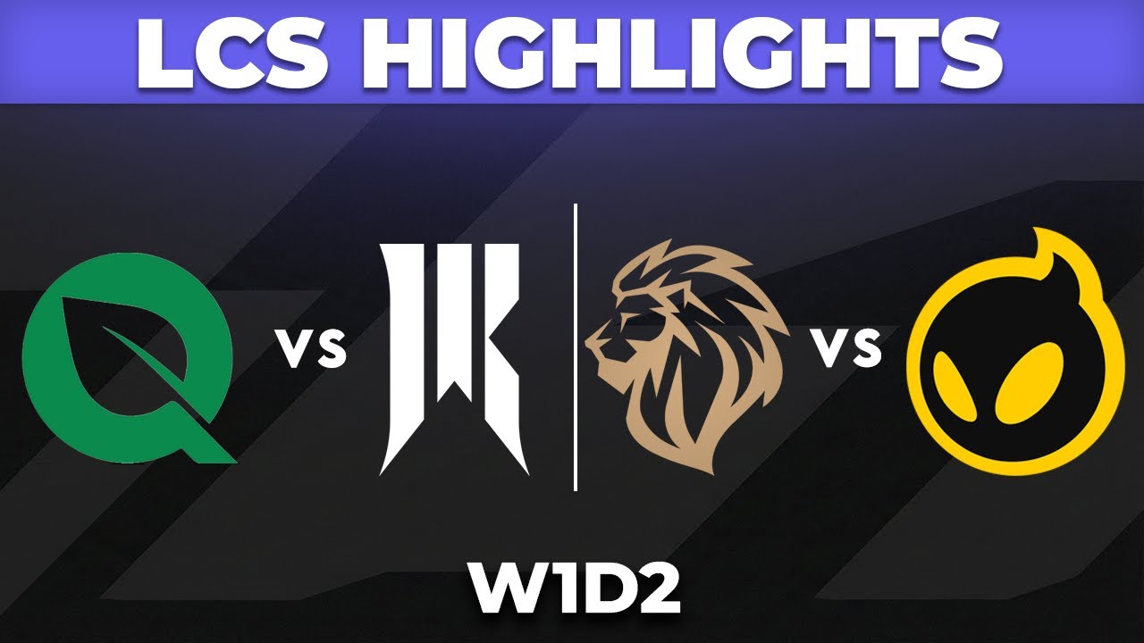 LCS Week 1 Day 2 Highlights | Swiss Round 1 🎮