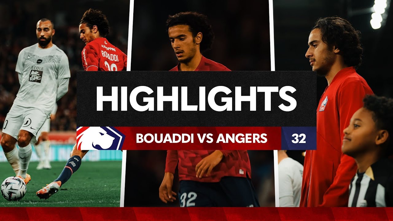 Ayyoub Bouaddi brille contre Angers ⚽