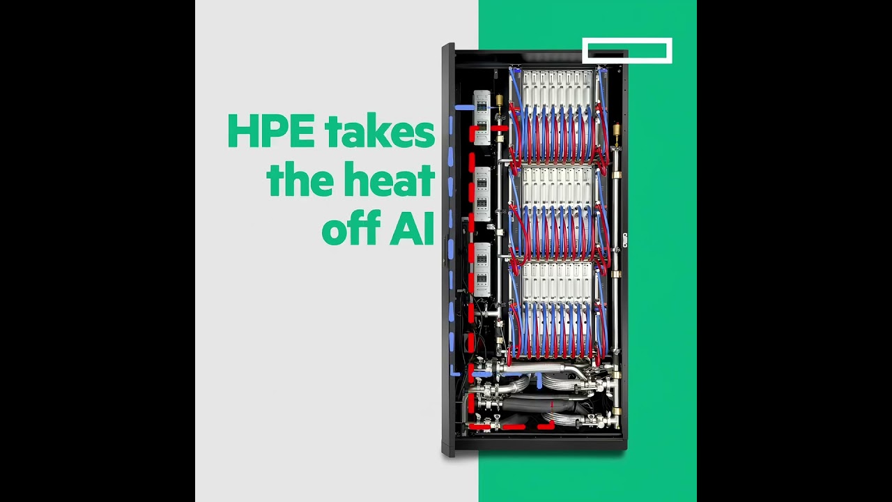 AI Is Hot, Cool Down with Direct Liquid Cooling With HPE