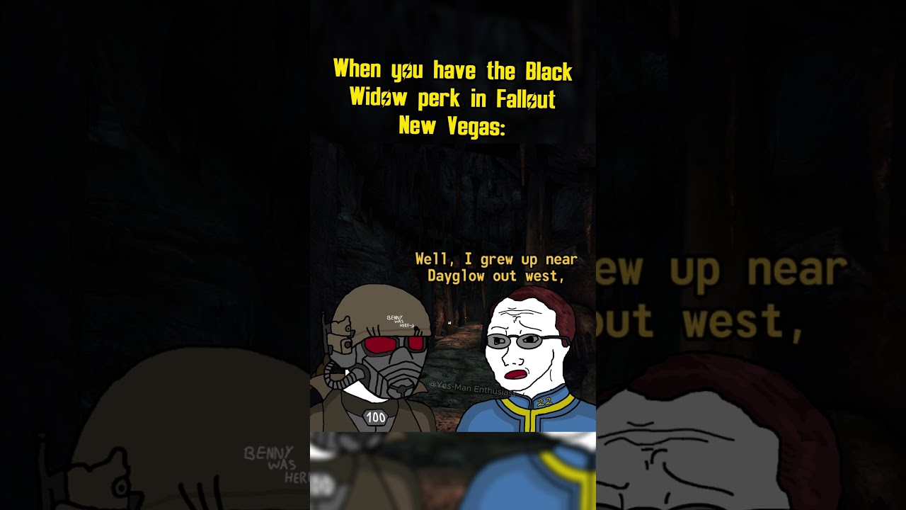 Black Widow Perk in Fallout New Vegas 🕷️