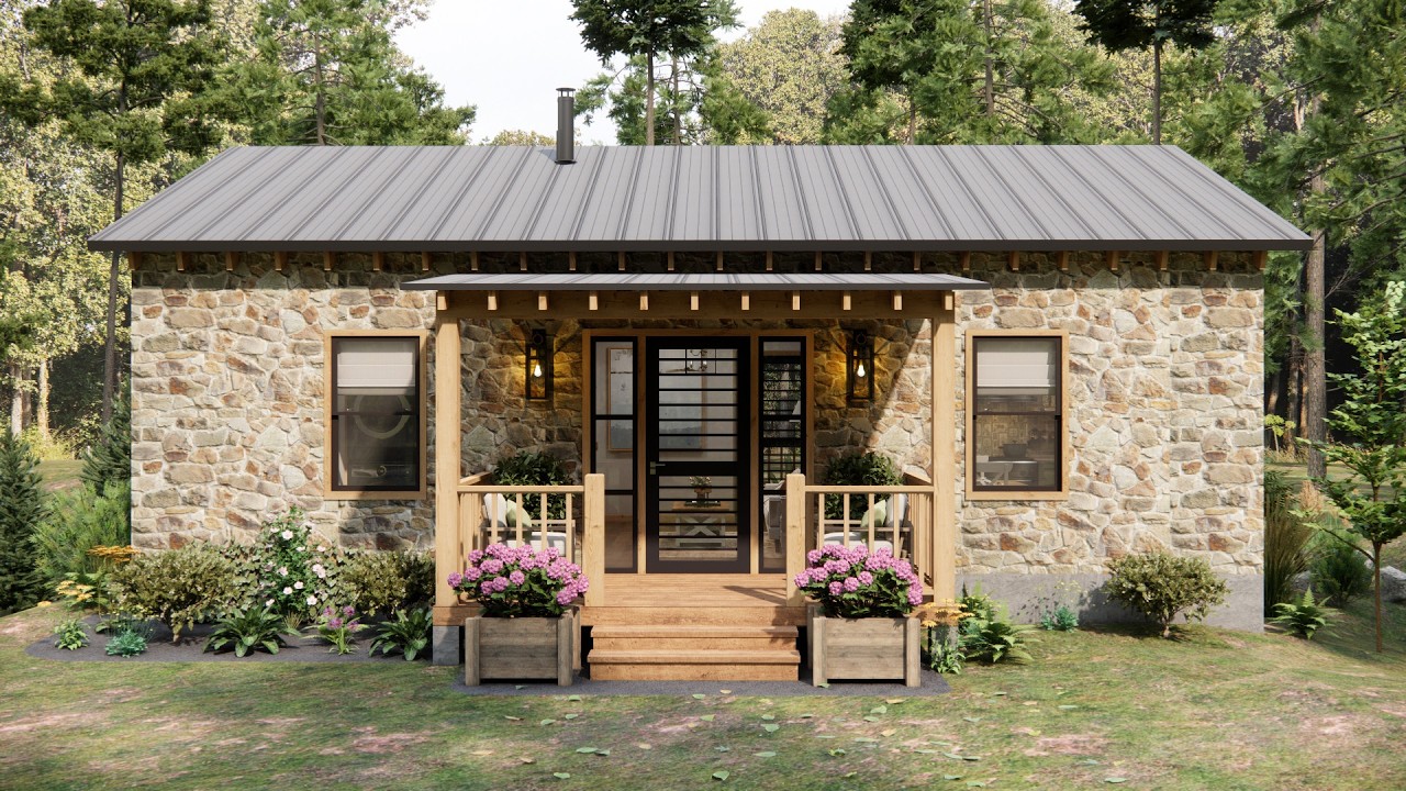 Charming 33'x23' Small House | Simple & Perfect 🏡