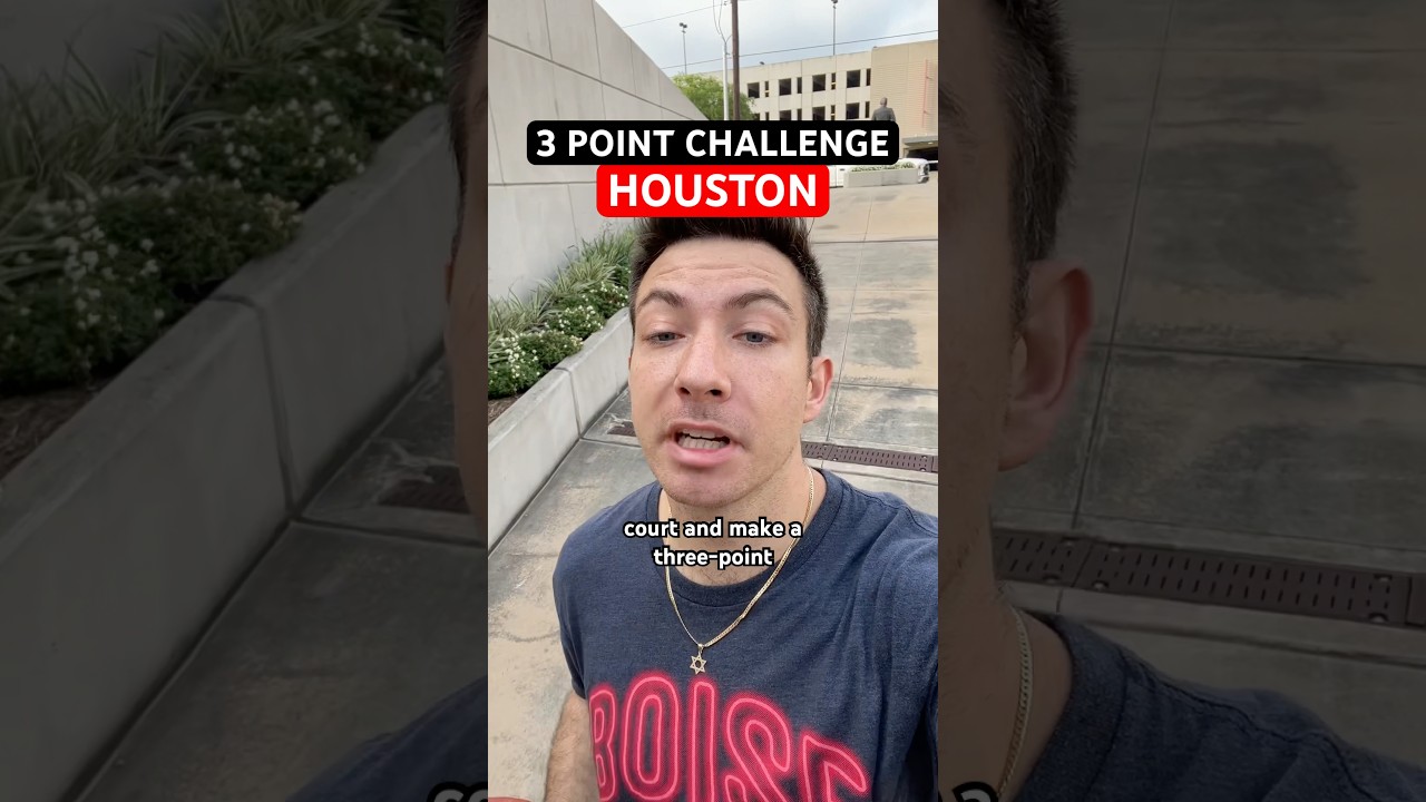 3 Houston's 3-Point Challenge 🏀
