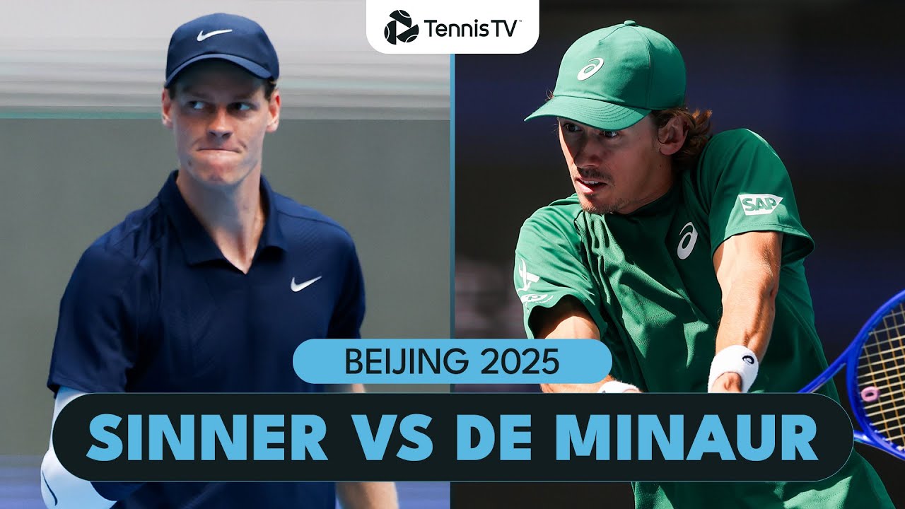 Jannik Sinner vs. Alex De Minaur: Clash for Beijing Final 🎾 | Beijing 2025 Highlights