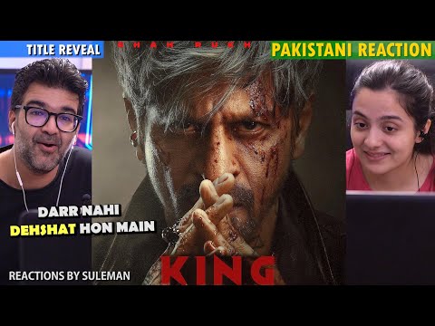 Pakistani Couple Reacts To KING | Title Reveal | Shah Rukh Khan | Siddharth Anand | It's Showtime