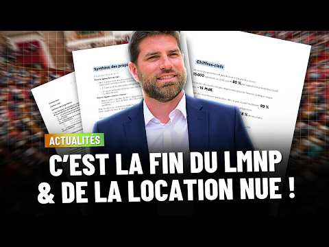 💥 Nouveau Statut : Bailleur Privé - Vers la fin du LMNP et Déficit Foncier ?