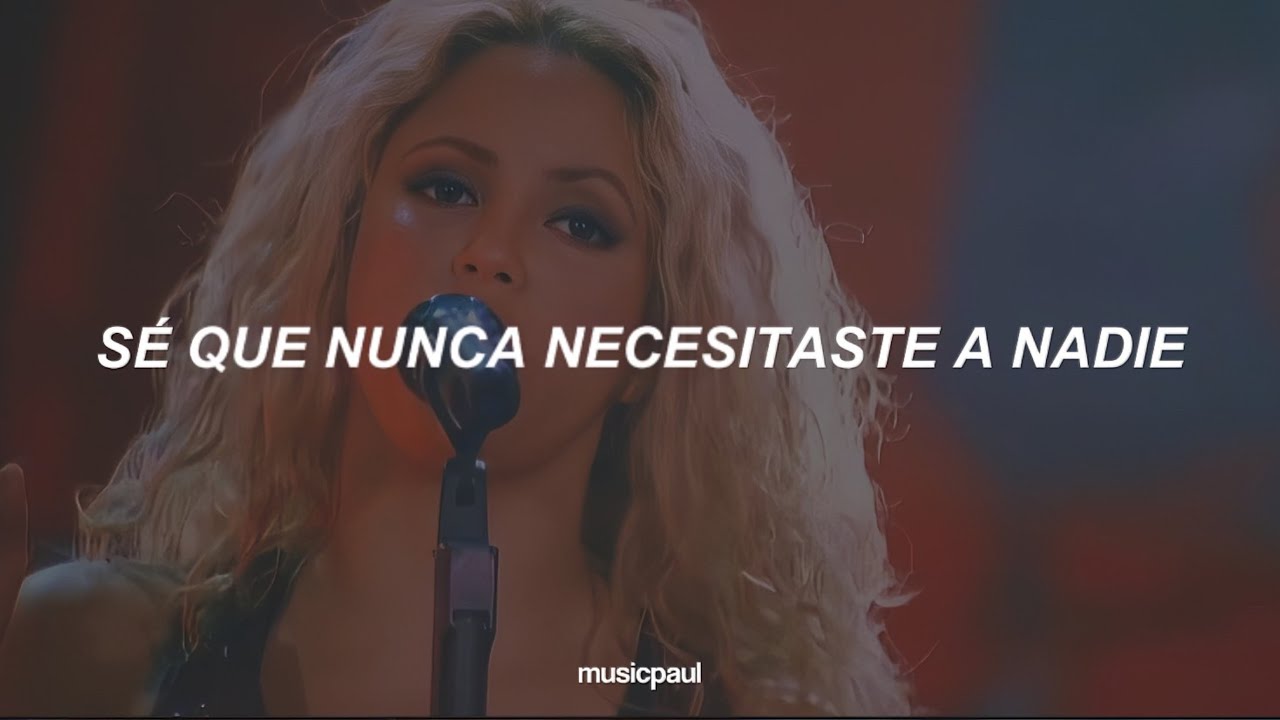 Shakira - Poem to a Horse (Live & Off the Record) with Spanish Subtitles