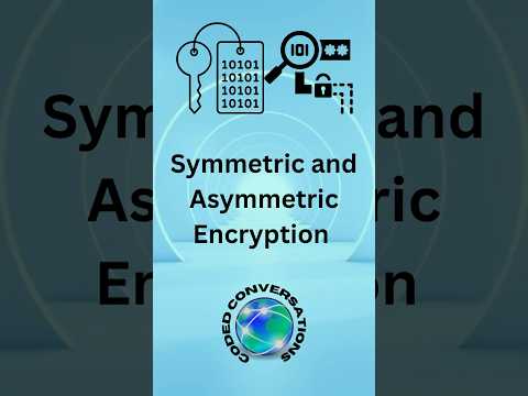 Encryption Explained: Symmetric vs Asymmetric Keys 🔑🔒🔐 #algorithm #tech