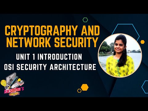 Cryptography and Network Security | Unit 1 - OSI Security Architecture