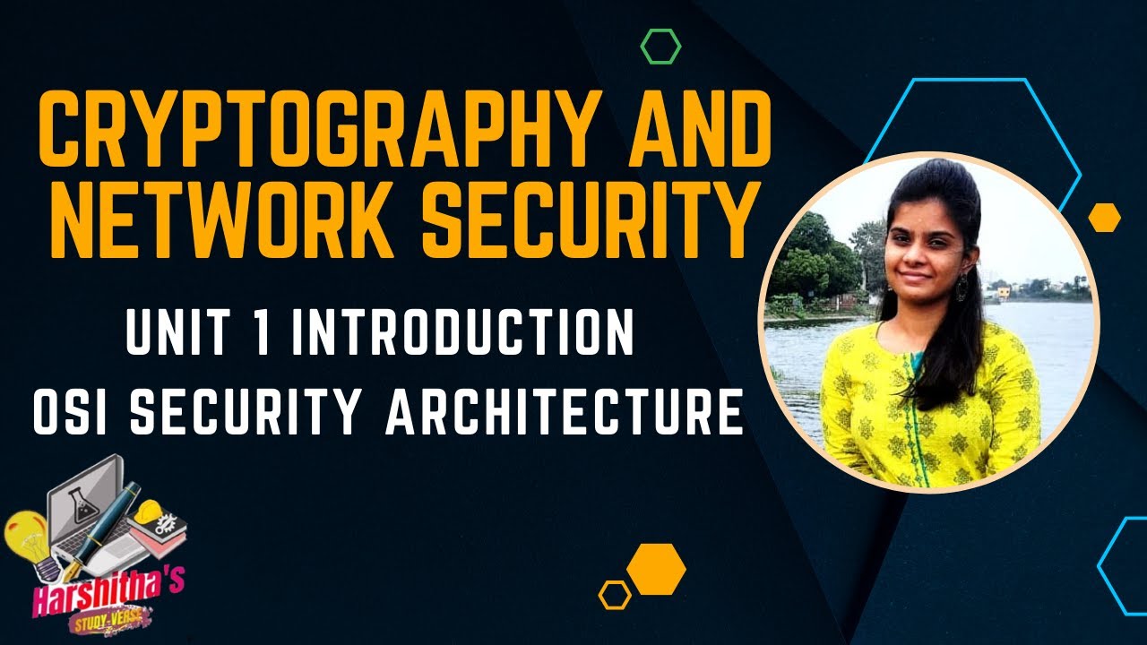 Mastering OSI Security Architecture: Key Concepts in Cryptography & Network Security 🔒