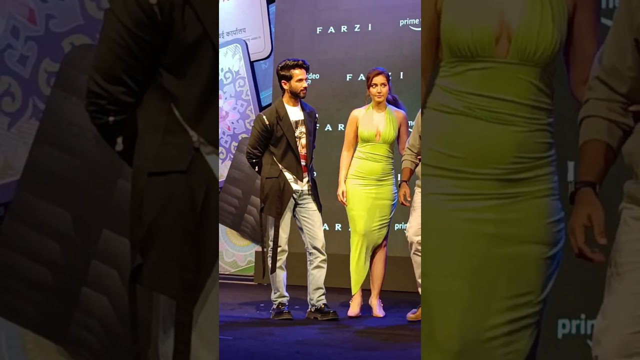Farzi Trailer Launch: Shahid Kapoor, Rashi Khanna & Vijay Sethupathi π¬