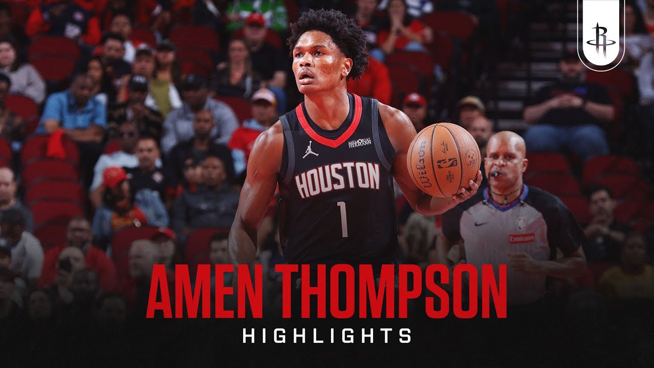 Amen Thompson Scores 19 vs. Blazers π