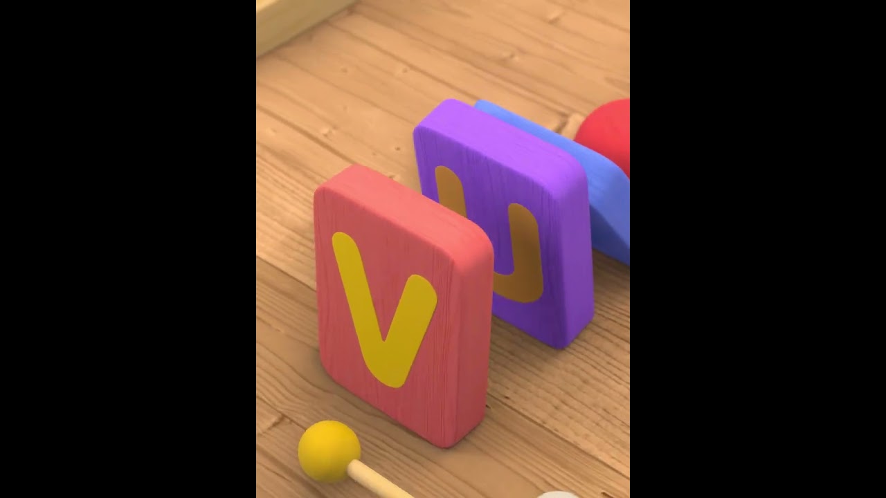 ABC Song with Doremi Friends ๐ถ #shorts