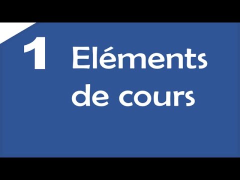 Cours 1: les chaînes de solides...quelques rappels.