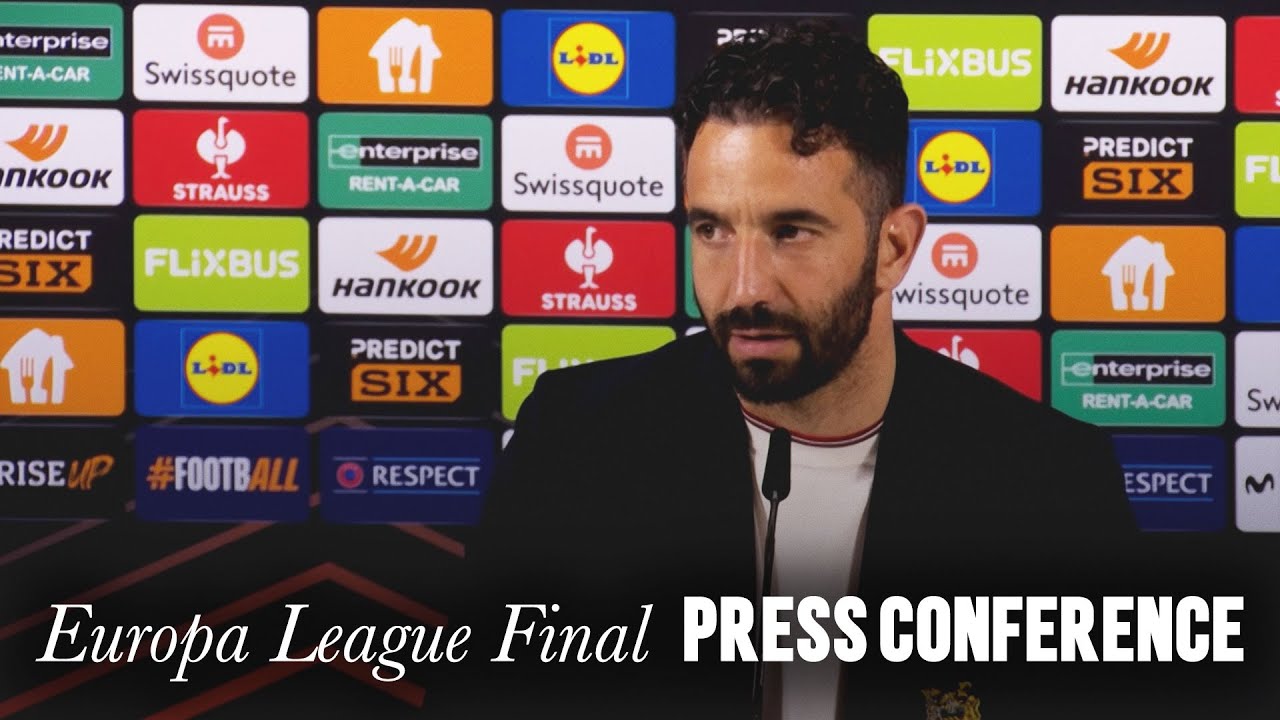 Ruben Amorim Reacts to Europa League Final Loss Against Tottenham ⚽