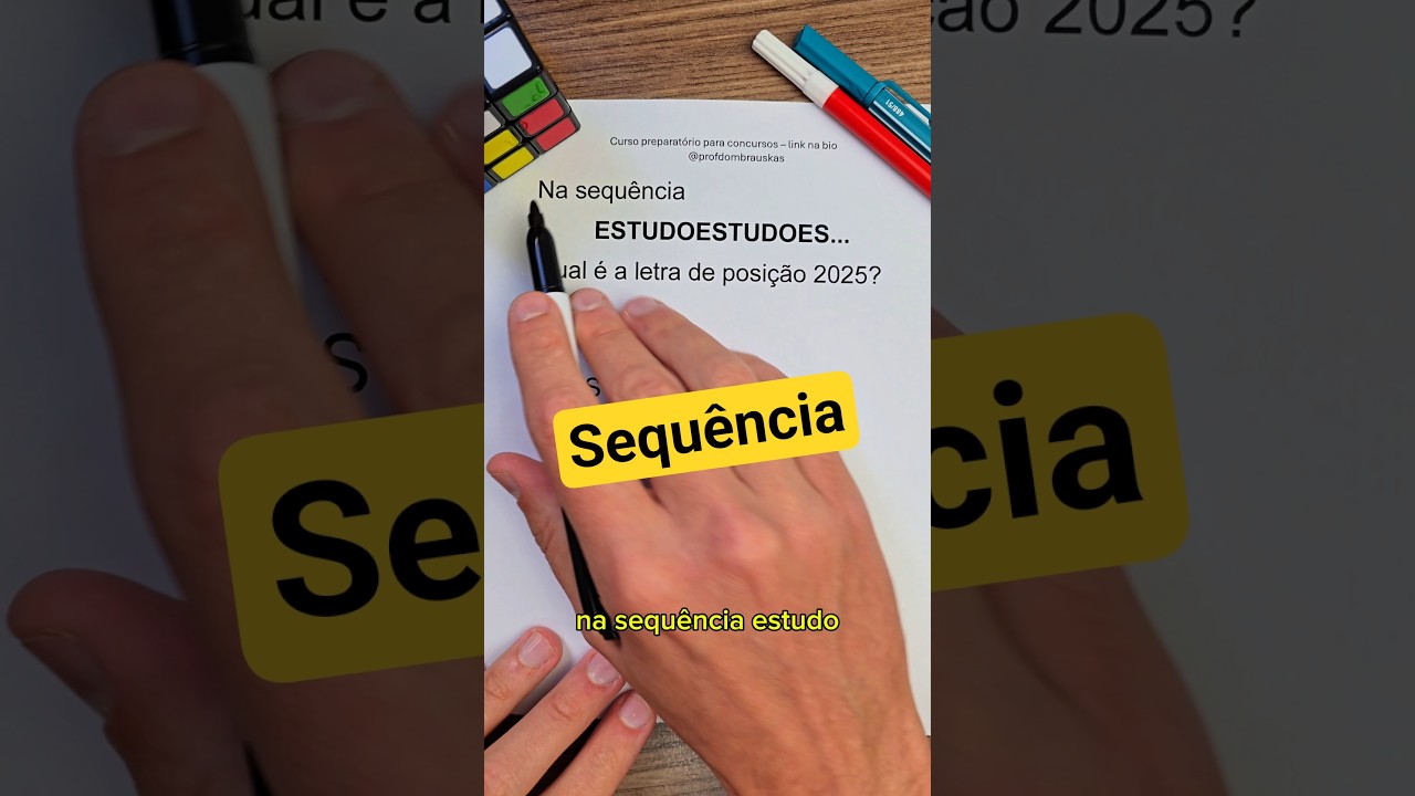 Sequência Lógica das Letras