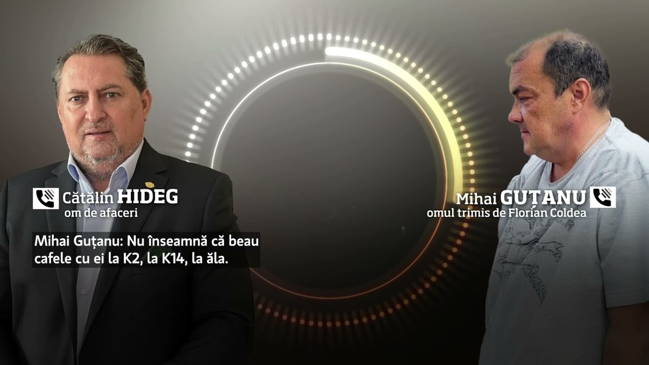 Mihai Guțanu, trimisul lui Coldea, încearcă să-l convingă pe Cătălin Hideg să facă pace 🤝