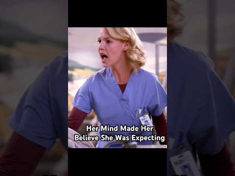 Her Mind Made Her Believe She Was Expecting  #greysanatomy #drama #shorts #foryou #series
