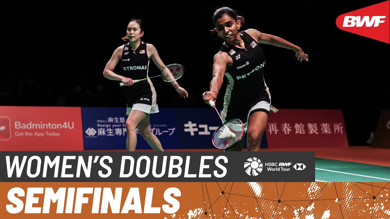 Kumamoto Masters 2025 SF: MAS vs JPN Women’s Doubles 🎾