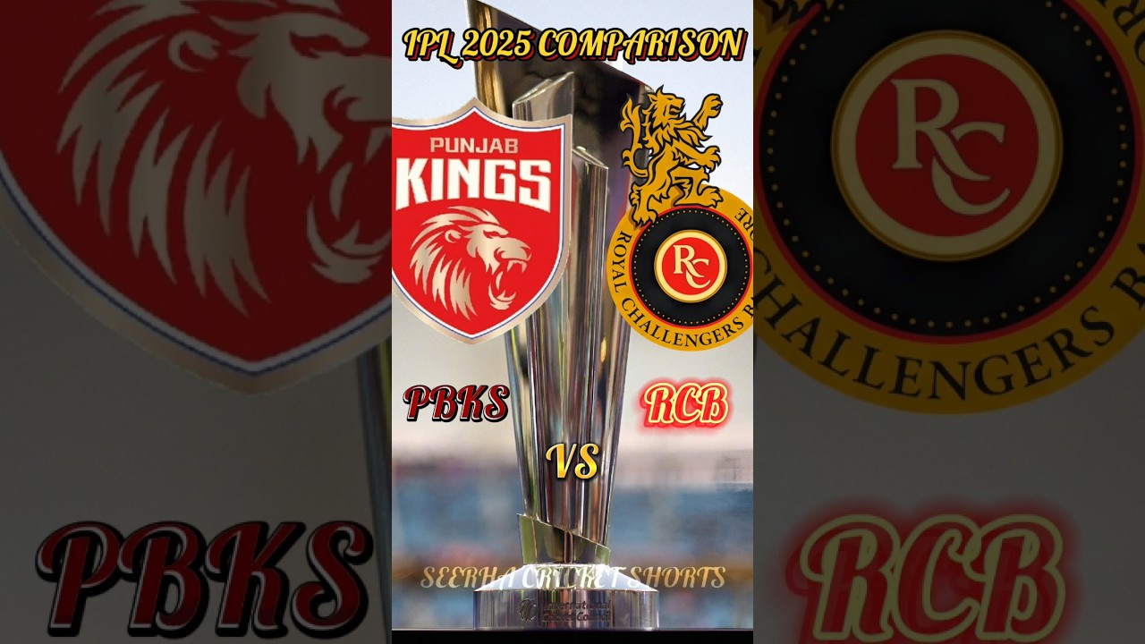 PBKS vs RCB IPL 2025: Team Stats Comparison
