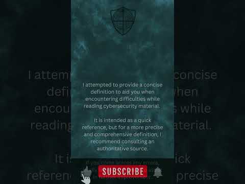 Elliptic Curve Cryptography,Cybersecurity Mini Dictionary #shorts