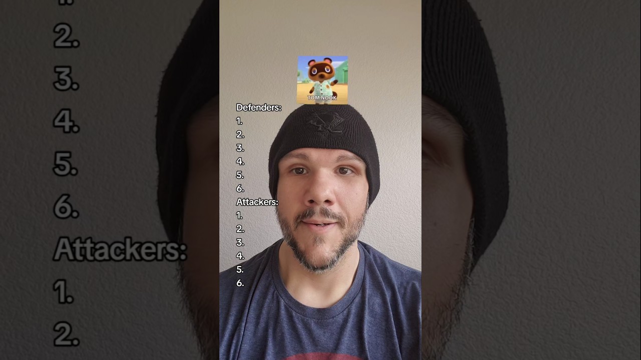 6v6 Video Game Character Showdown 🎮