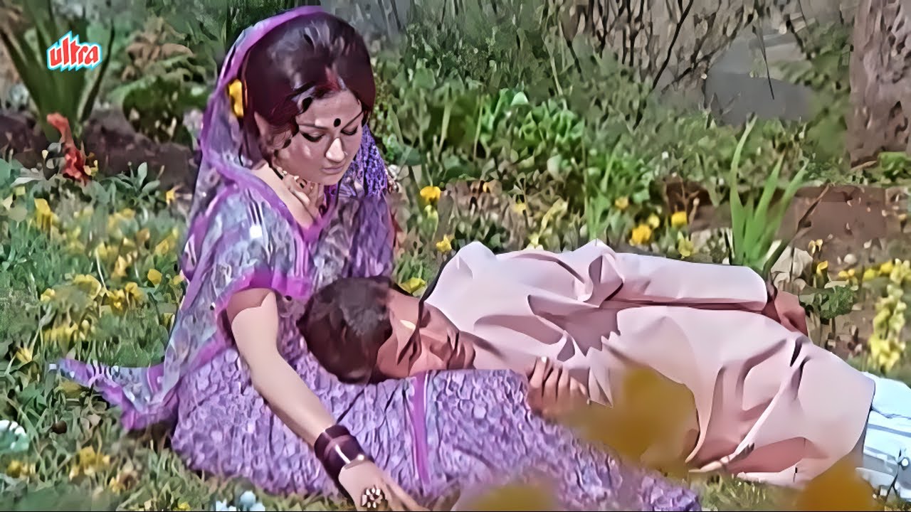 लता मंगेशकर - आ मन से मन की डोर | Romantic Song from Maalik (1972)
