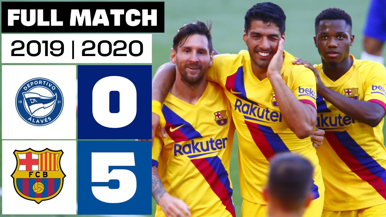 Barça Dominates Alavés 5-0 | La Liga 2019/20 ⚽