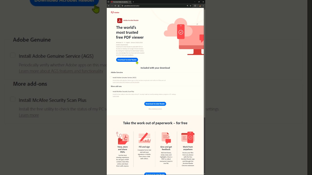 Easy Guide: Install Adobe Acrobat Reader & Set as Default PDF Viewer 📄