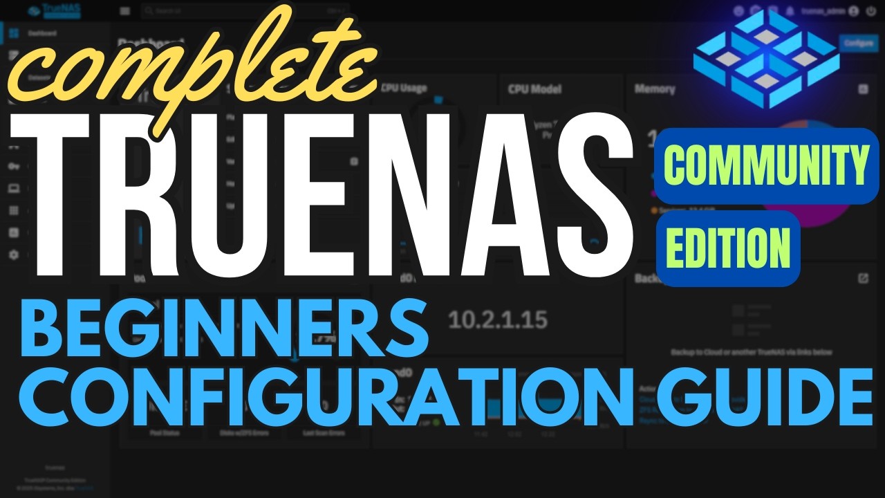 Beginner's Guide to TrueNAS Community Edition (Scale) Setup