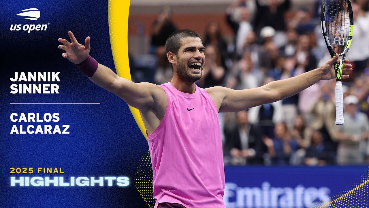 Epic 2025 US Open Final: Sinner vs. Alcaraz Highlights 🎾