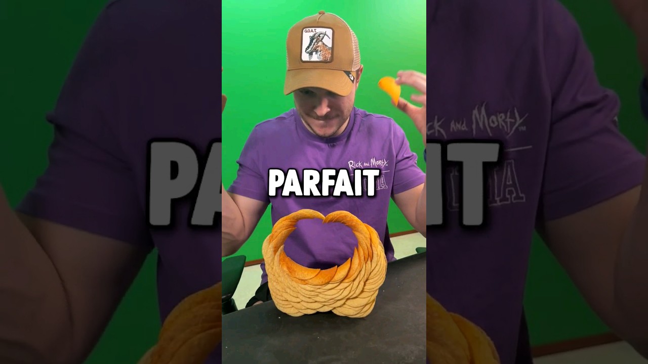 J'ai terminé le cercle de Pringles IMPOSSIBLE..