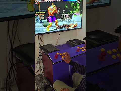 🕹️ Tekken Tag Tournament 2 King player easily hit combo 🐯 #gaming #shorts #hit #combo #king
