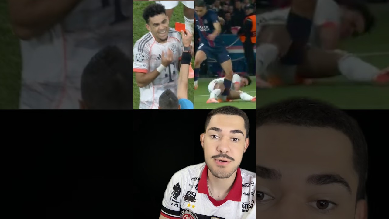 Luis Díaz Quase Causa Lesão Grave a Hakimi ⚽