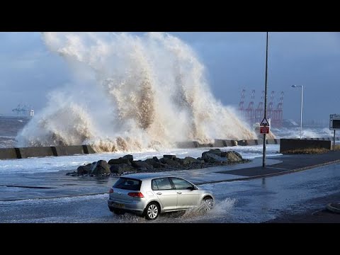 Tempête Eleanor frappe l'ouest de l'Europe 🌬️