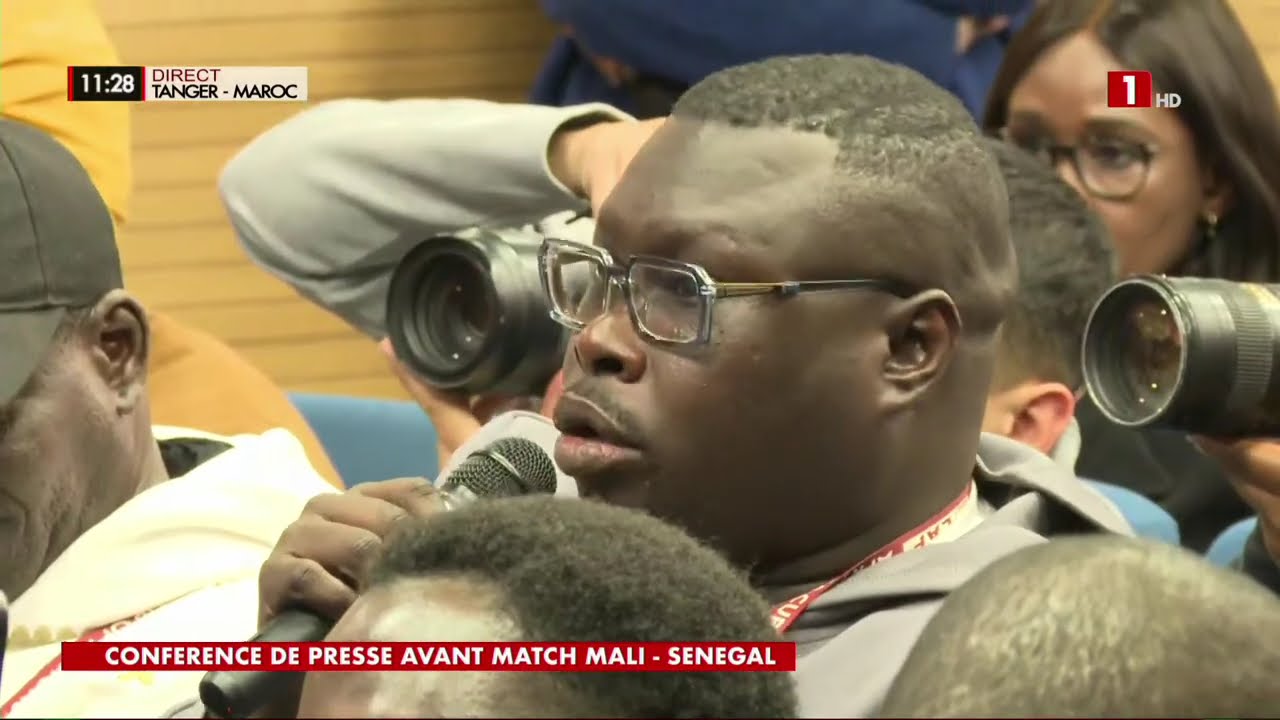 Sénégal-Mali: Avant-match Presse Conf. avec Coach Pape Thiaw