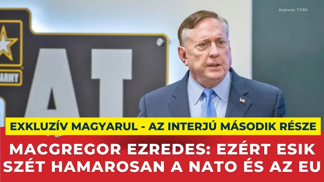 Macgregor ezredes: NATO összeomlik Ukrajna háborúja után, az EU még korábban 🚨