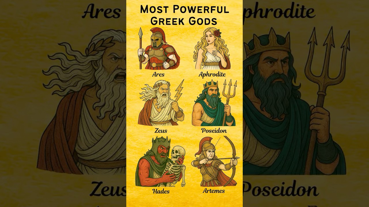 Top Greek Gods & Their Powers ⚡